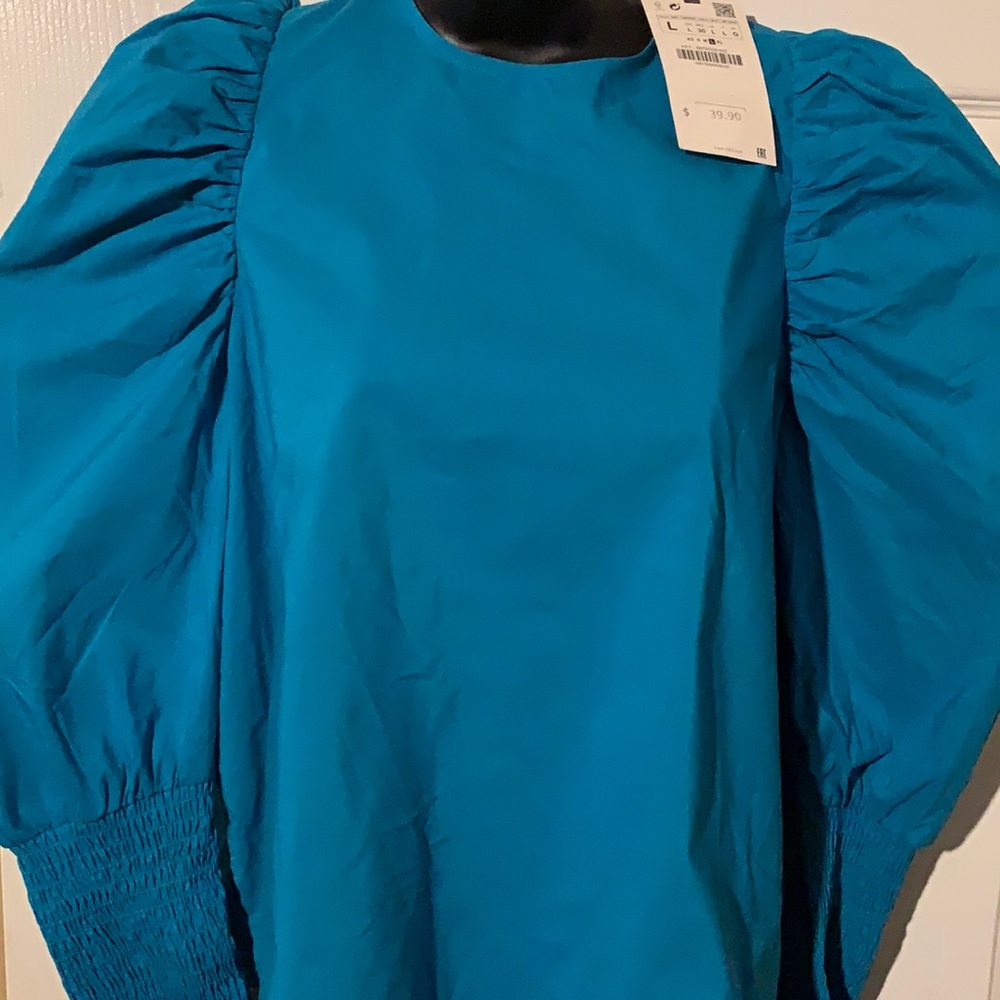 Zara Tear Blouse